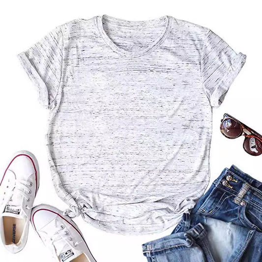 Color T-shirt Bottom Plate Printed Blank With Blouses