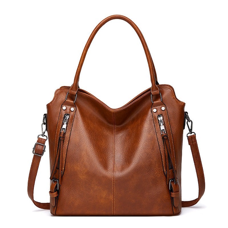 Women's Large Portable Soft Leather Capacity Women's Handbag
