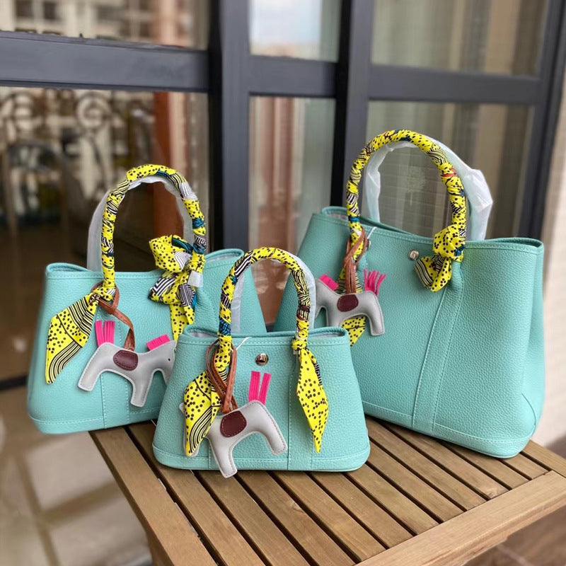 Genuine Leather Fashion Simple Large Capacity Portable Shoulder Bags