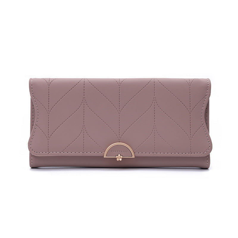 Women's Long Large Capacity Mobile Bank Ladies Wallet