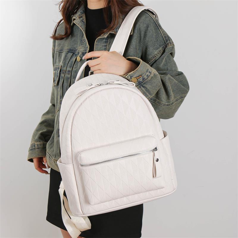 Women's Embossing Letters High-grade Large Capacity Lightweight Backpacks