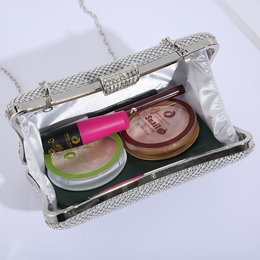 Dinner Classic Diamond Clutch Handmade Rhinestone Evening Bags