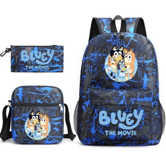 Women's & Men's & Three-piece Leisure Printed Large Capacity Backpacks