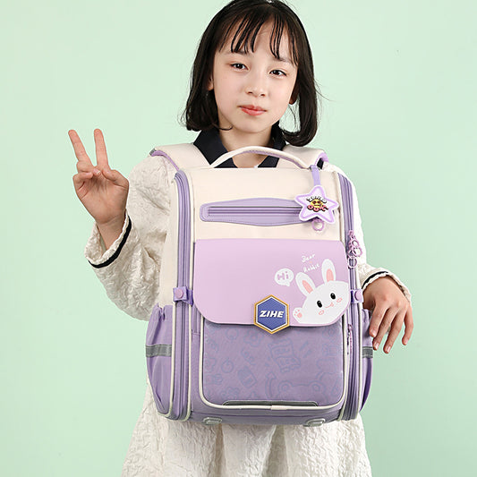 Women's & Men's & To Large Capacity Lightweight Burden Elementary School Students' Schoolbags