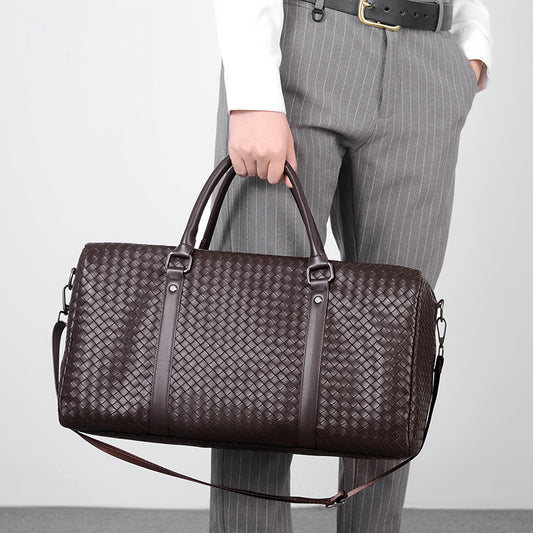 Portable Large Capacity Woven Business Fashion Travel Bags