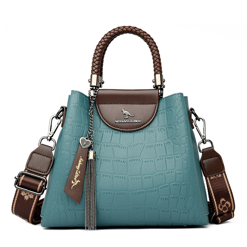 Women's Elegant Fashionable Large Capacity Commuter Soft Women's Handbag