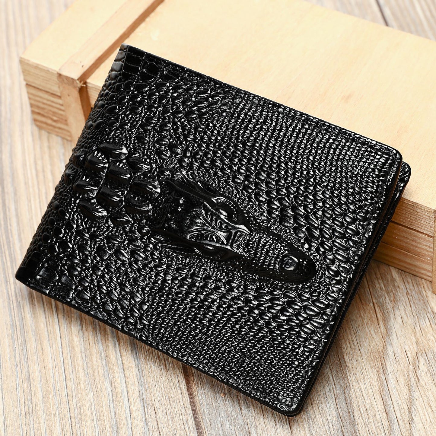 Men's Leather For Man High-grade Retro Embossing Men's Wallets