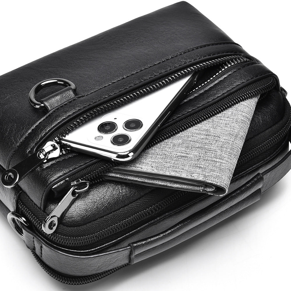 Men's Popular Beautiful Charming Slouchy Retro Men's Shoulder Bags