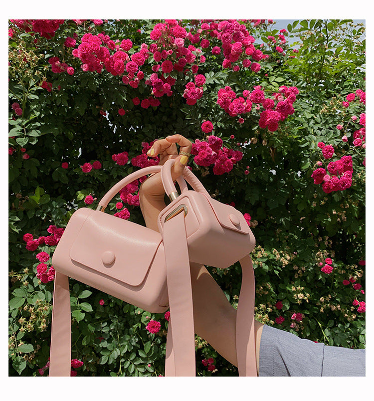 Women's Fashionable Pottery Popular Candy Color Simple Handbags