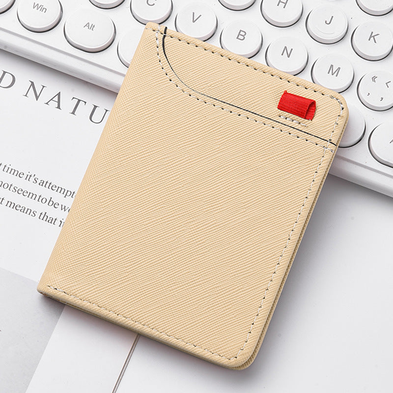 Creative Innovative Men's Vertical Certificate Mini Card Holder