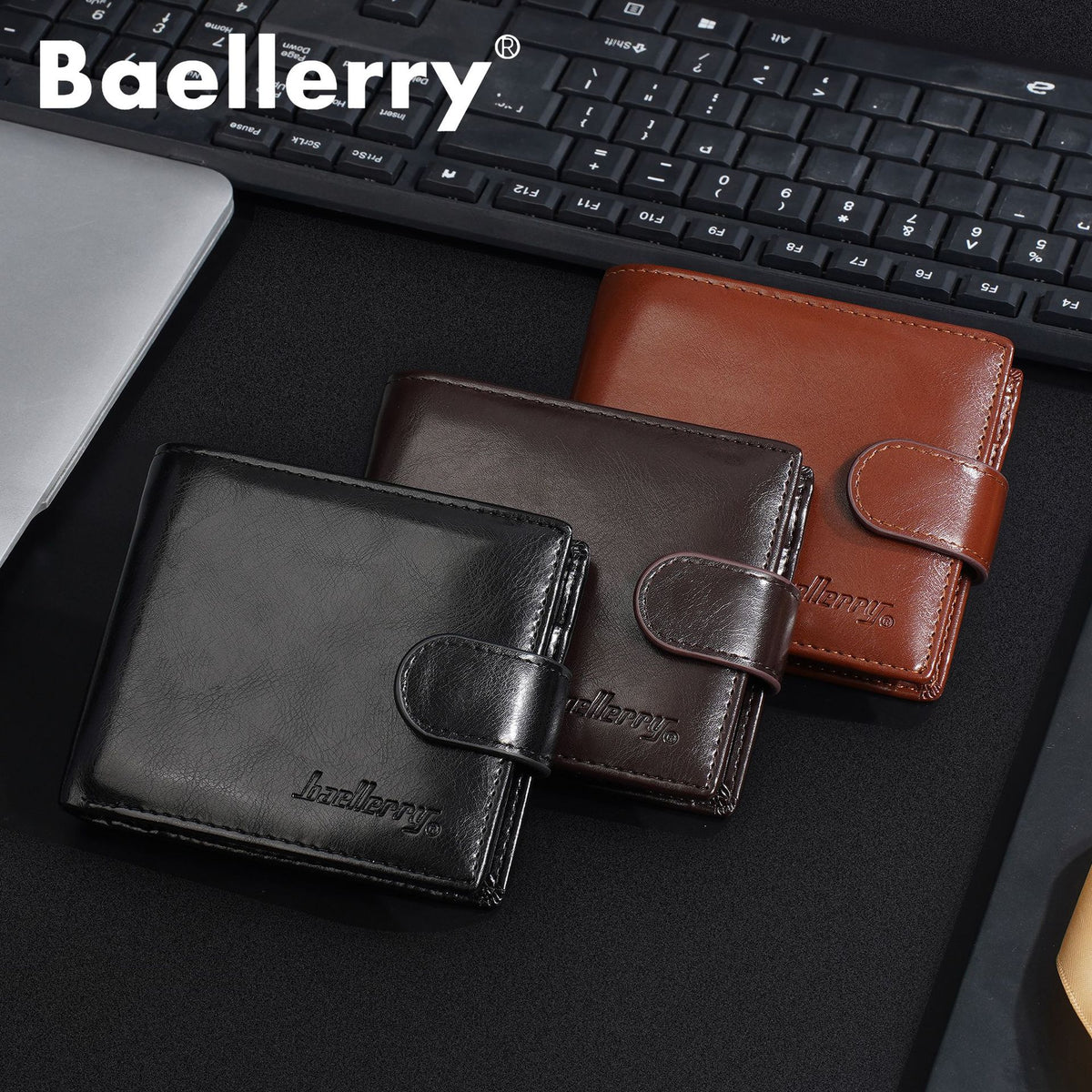 Men's Short Multiple Slots License Ticket Green Business High Men's Wallet