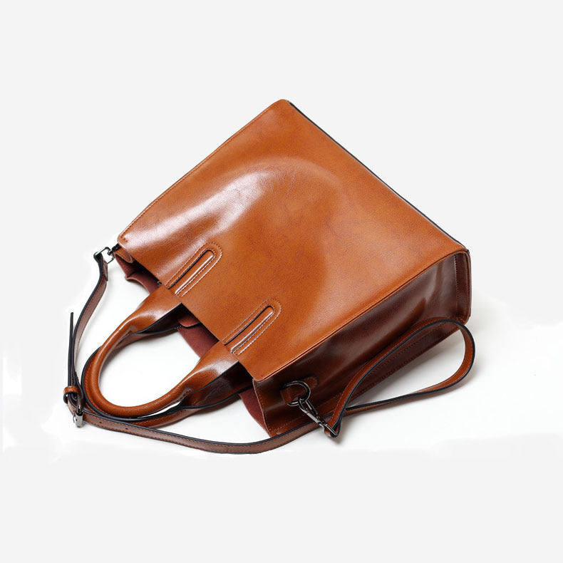 Innovative Women's Summer Genuine Leather Join Handbags