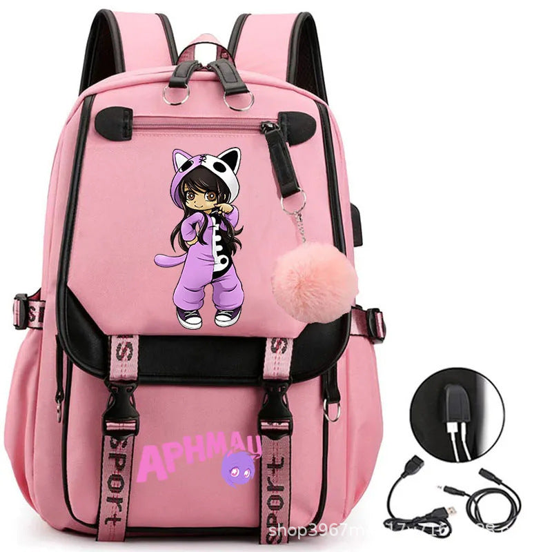Style Simple Junior's Female Lightweight Large Backpacks