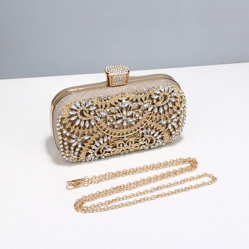 Women's Diamond Dinner Retro Banquet Hand Holding All Evening Bags