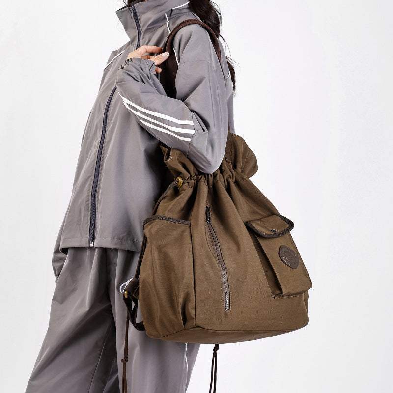 Women's & Men's & Light Luxury Flower Mori Style Backpacks