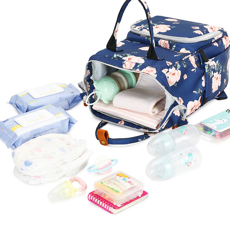 Mummy Fashion Printing Large Capacity Multifunctional Bags