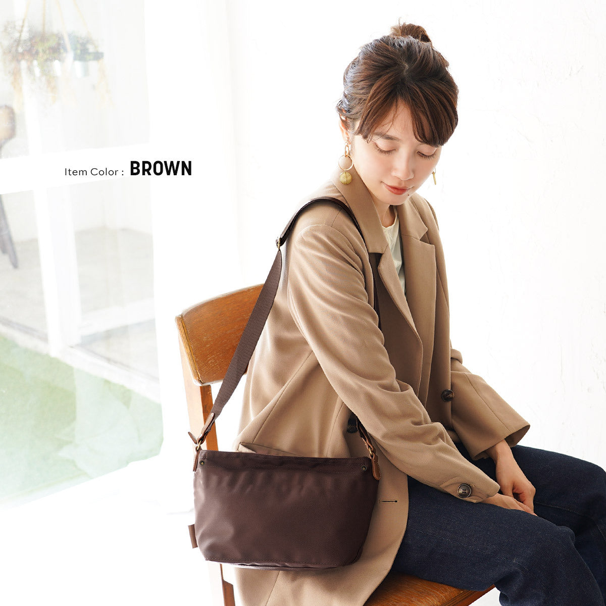 Women's & Men's & Lightweight Waterproof Commute Leisure Couple Shoulder Bags