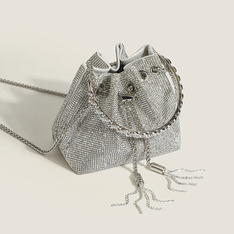 Women's Full Diamond Summer Advanced Texture Rhinestone Crossbody Bags