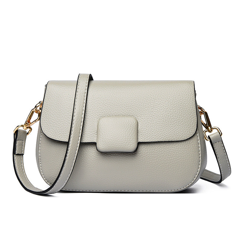 Women's Genuine Leather Niche Design High-grade Pattern Shoulder Bags