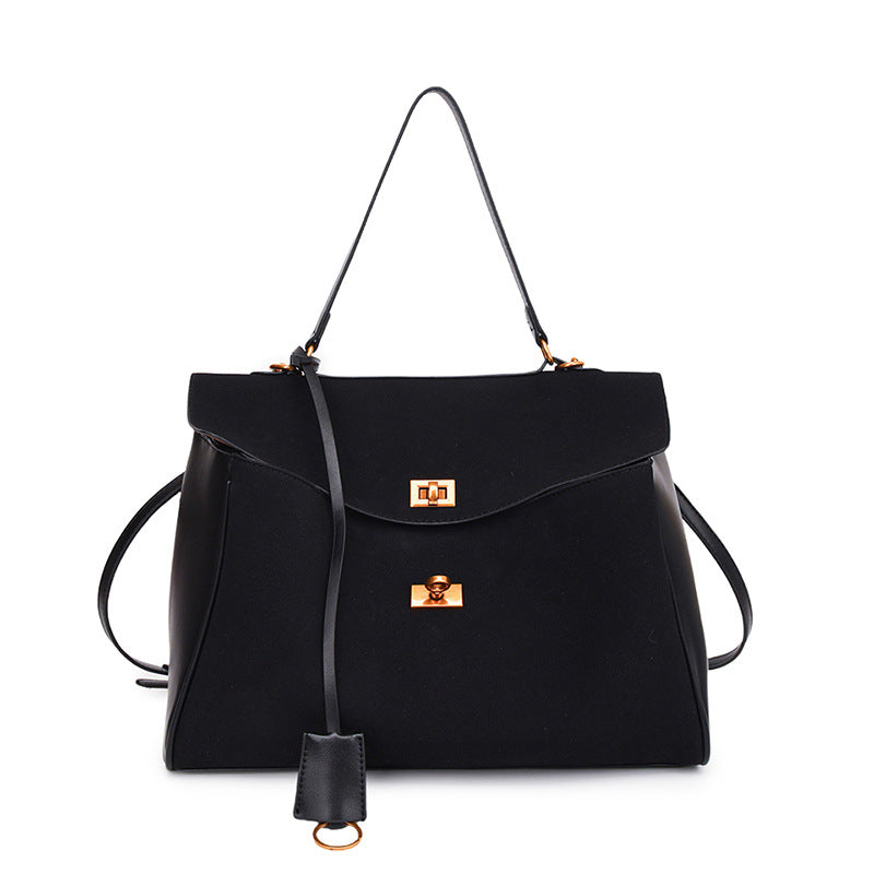 Women's Large Capacity Commuter Trendy Frosted Vintage Shoulder Bags