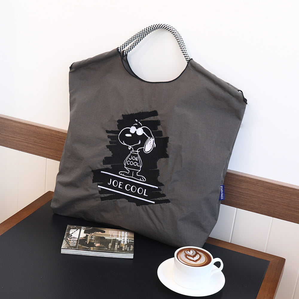 Embroidery Environmentally Friendly Nylon One Shopping Bags