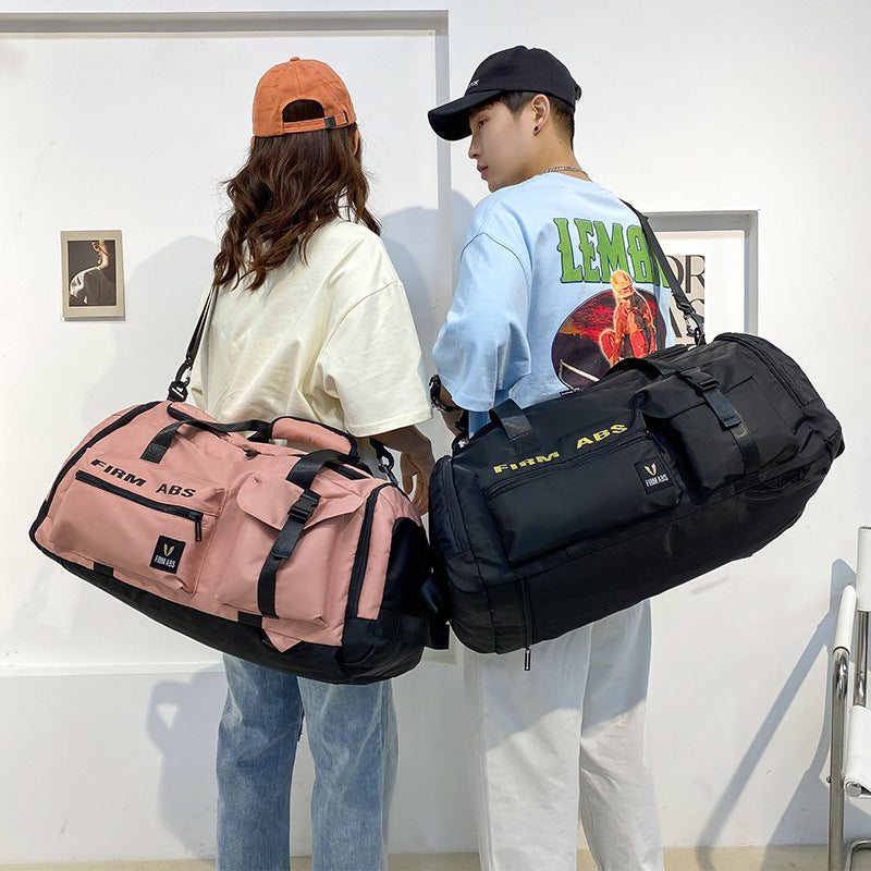 Capacity Letter Portable Wet Dry Separation Travel Bags