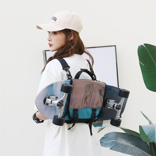 Reflective Color Changing Double Rocker Size Fish Board Sports Backpacks