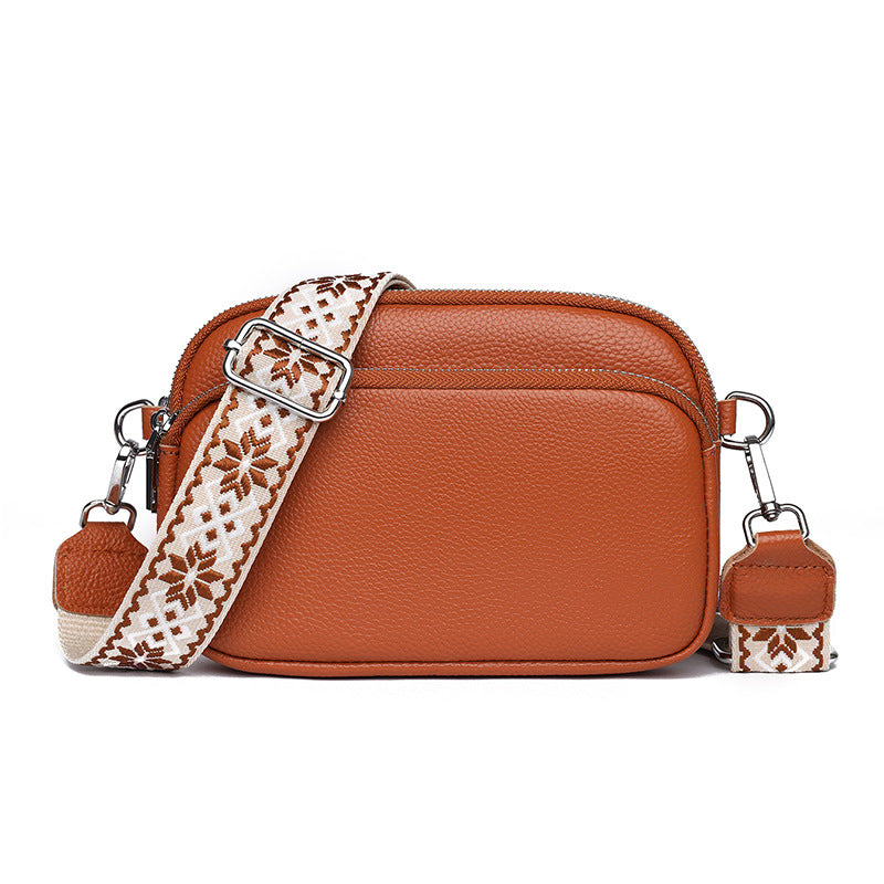 Women's Genuine Leather Trendy Clutch Fashion Shoulder Bags