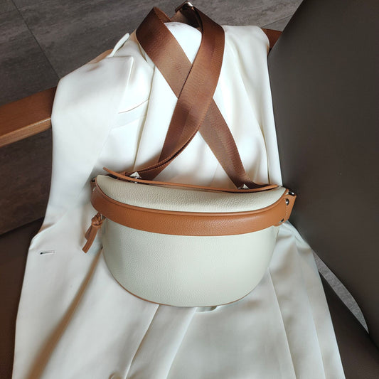 Women's Disco Trendy Large Capacity Soft Leather Waist Packs