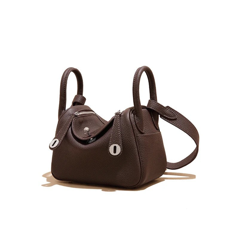 Large Capacity Underarm Lindy Doctor Leather Crossbody Bags