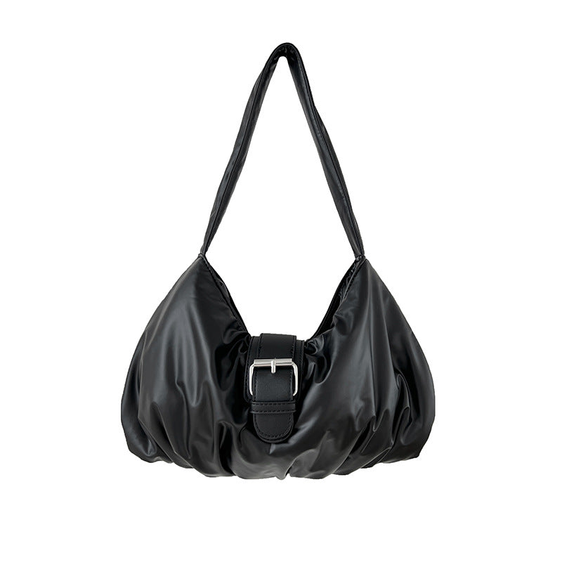 Korean Style Pleated Sier Cotton Filling Bags