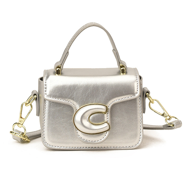 Women's Retro Mini Stylish Good Texture Western Women's Shoulder Bag