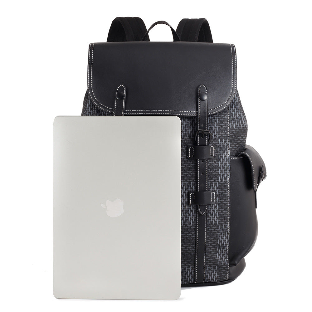 Men's Fashion High Quality Commuter Computer Green Backpacks