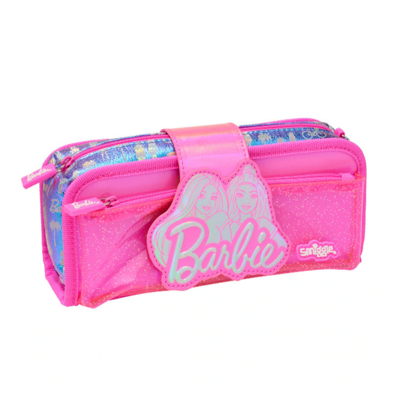 Children's Pink Princess Large Capacity Pencil Cup Elementary School Students' Schoolbags