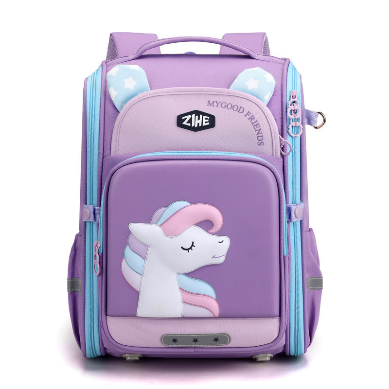 Children's Astronaut Primary Spine Protection Grade Elementary School Students' Schoolbags