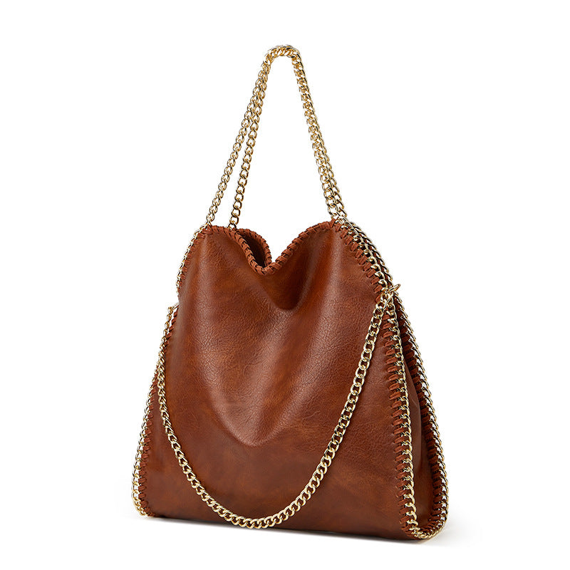 Women's Cool Chain Foldable Fashion Portable Shoulder Bags