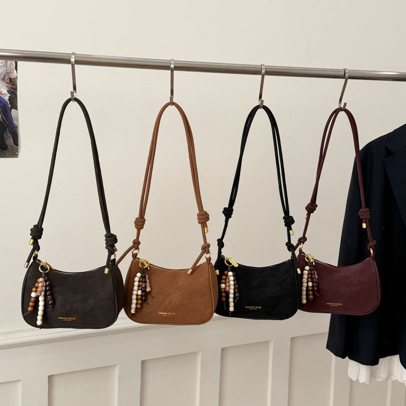 Women's High-grade Niche Simple Underarm Fashion Selenodont Bags