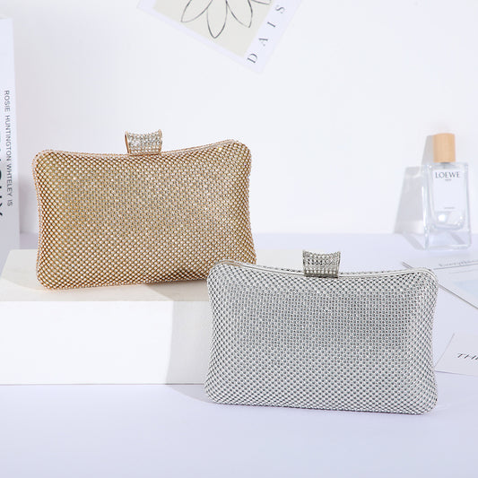 Dinner Classic Diamond Clutch Handmade Rhinestone Evening Bags