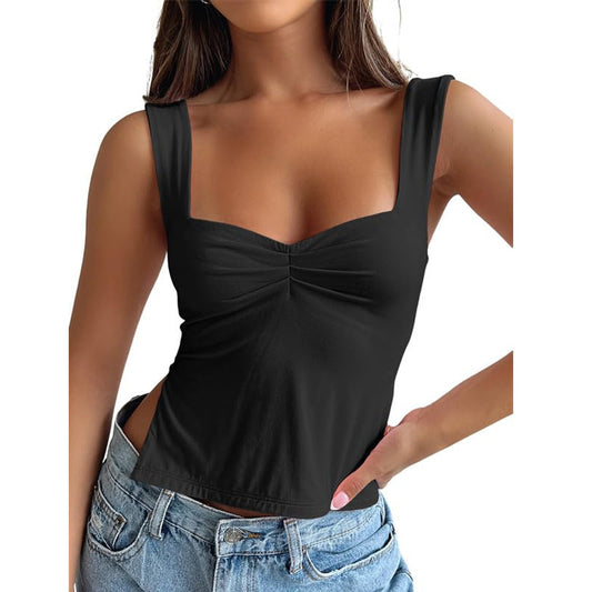 Women's Summer Fashion Sexy Hot Tight Tops