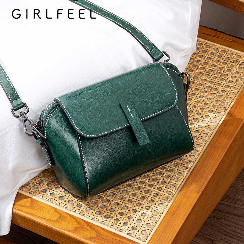 Fashion Genuine Leather Mobile Light Luxury Crossbody Bags