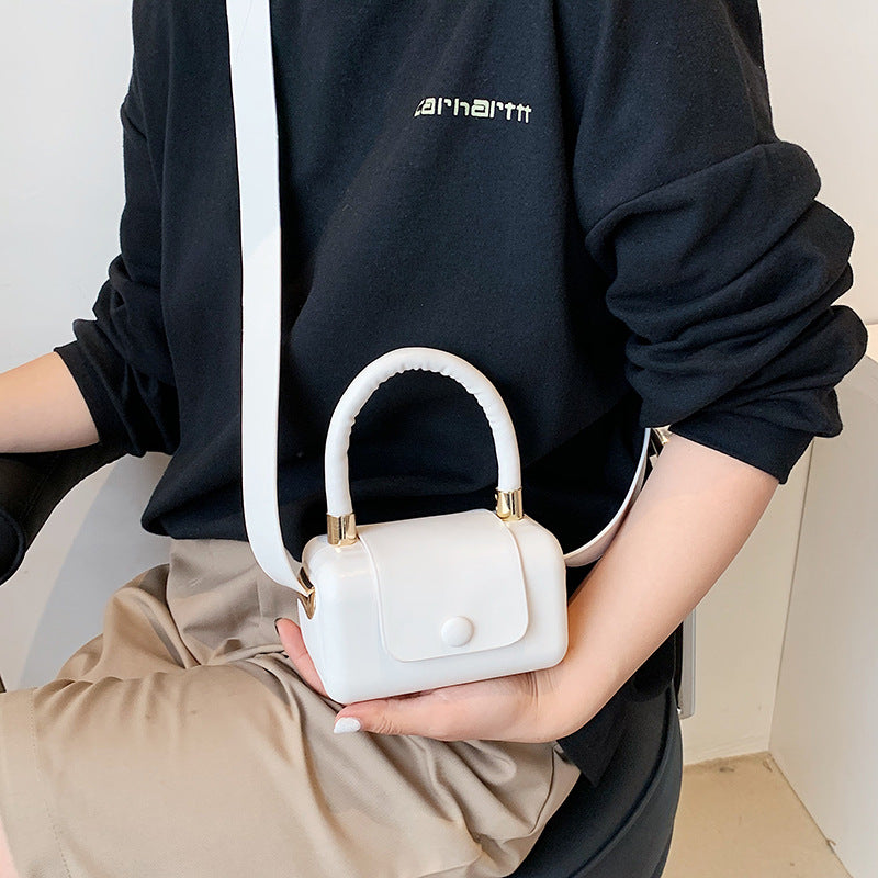 Women's Fashionable Pottery Popular Candy Color Simple Handbags