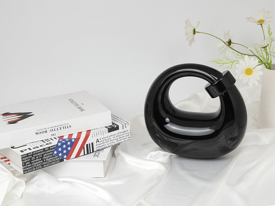 Moon Fashionable Temperament Acrylic Home Decorative Handbags