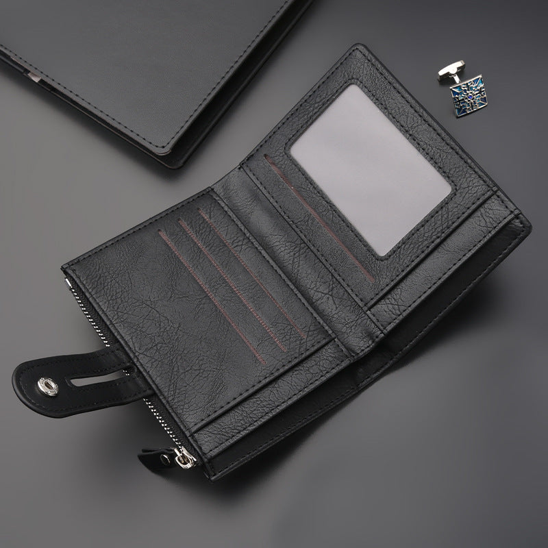 Casual Pretty Men's Business Simplicity Polyester Men's Wallet