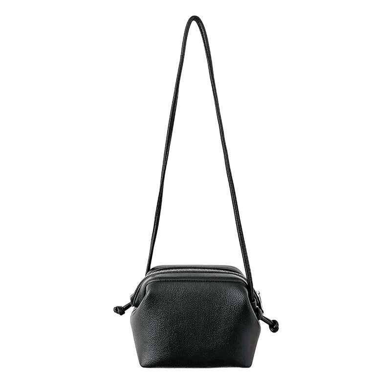 Women's Black Shell Korean Style Retro Easy Crossbody Bags