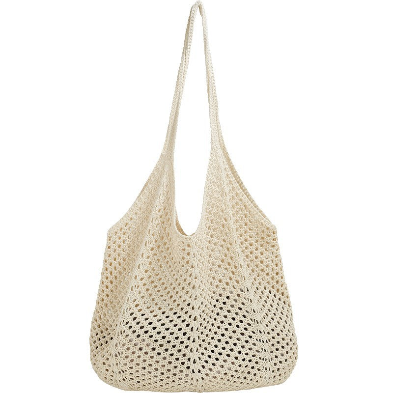 Straw Beach High Sense One Female Woven Large Capacity Women's Shoulder Bag