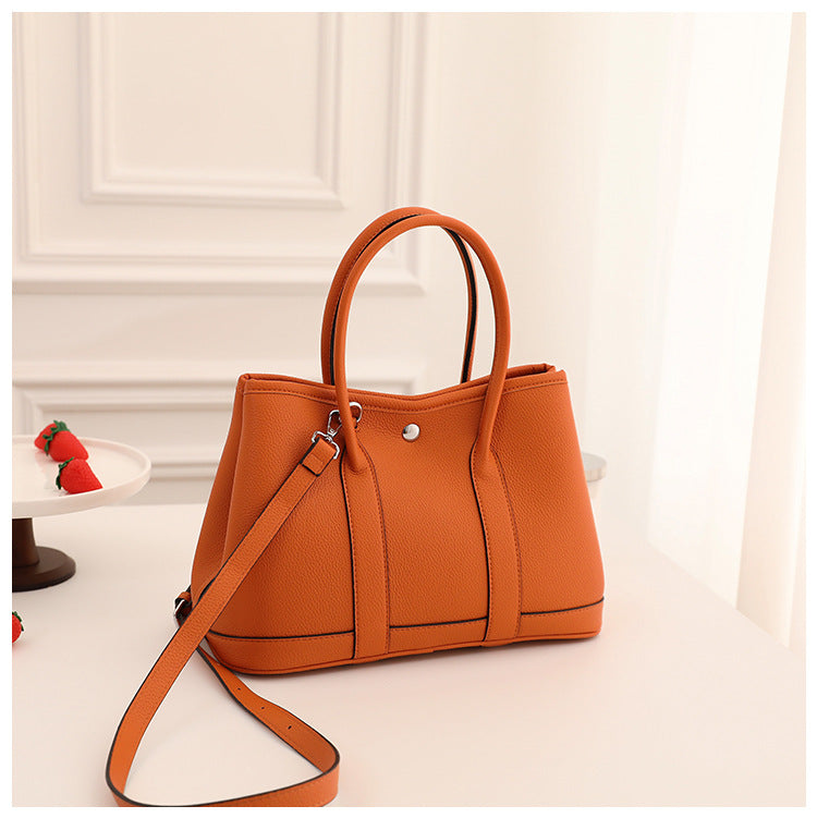 Women's Fashion Commuter Large Capacity Texture Portable Crossbody Bags