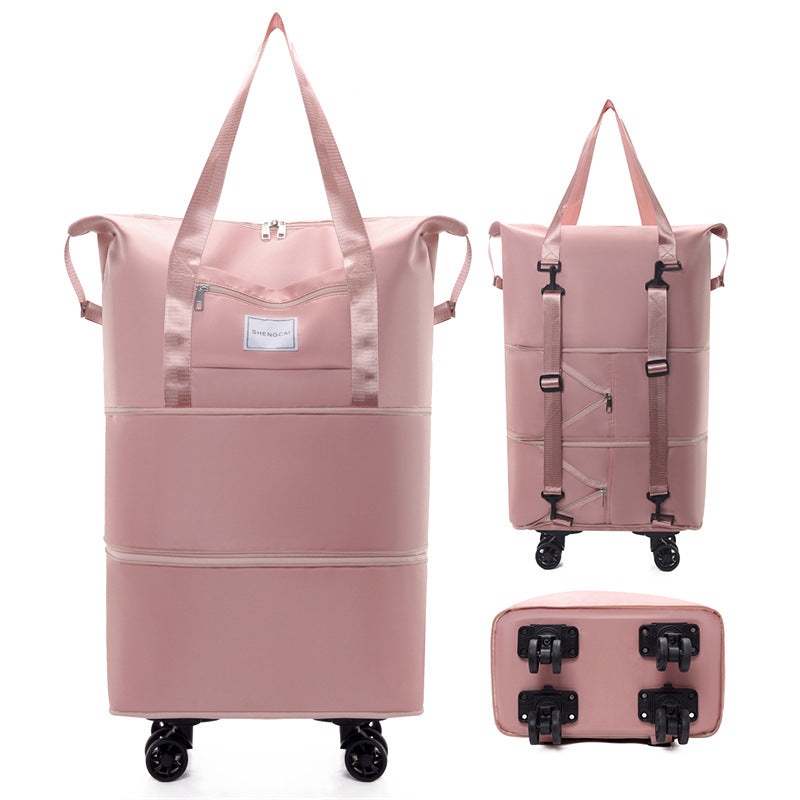 Large Capacity Short-distance Pull Storage Double Travel Bags