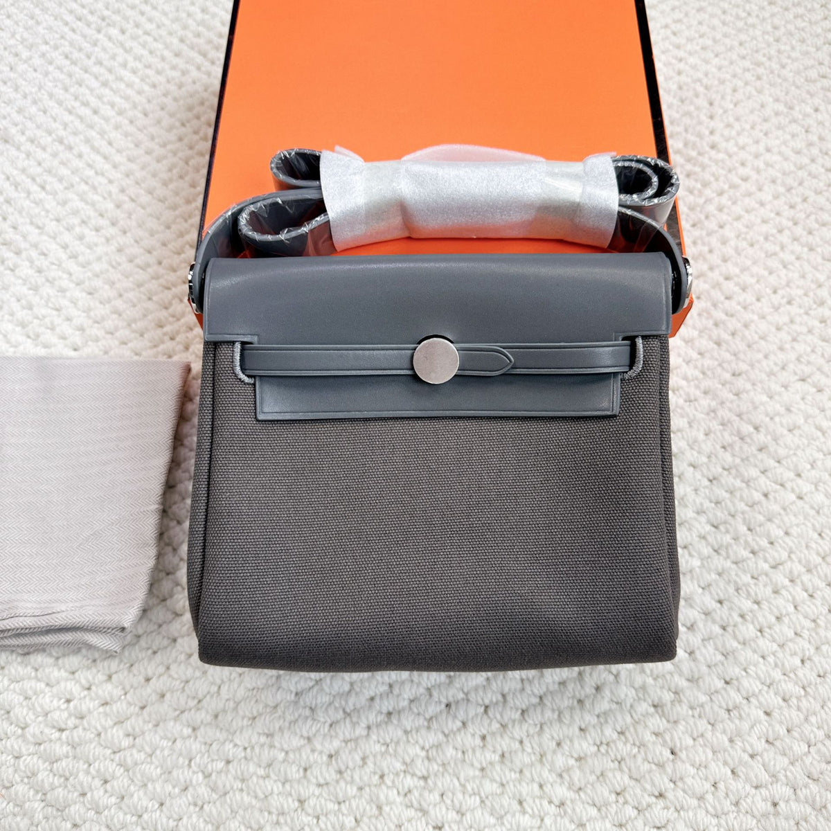Classic High-grade Canvas Leather Kelly Fashion Bags