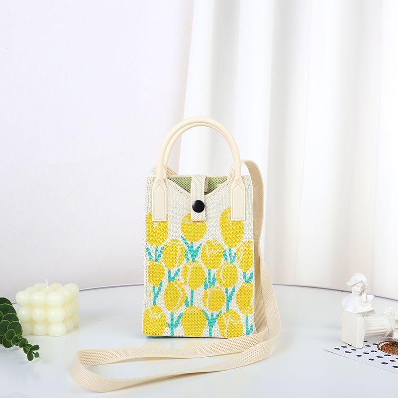 Mobile Versatile Personality Cartoon Cute Lady Hand Bags