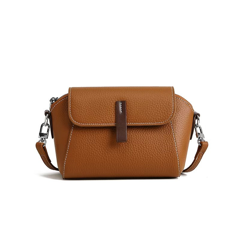 Women's Genuine Leather Fashion High Sense Versatile Women's Messenger Bag